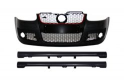 Støtfanger foran egnet for VW Golf Mk 5 V Golf 5 (2003-2007) GTI Design med sideskjørt