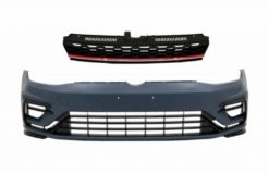 Støtfanger foran med sentral emblemfri gitter som passer for VW Golf 7.5 (2017-2020) R GTI Design