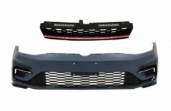 Støtfanger foran med sentral emblemfri gitter som passer for VW Golf 7.5 (2017-2020) R GTI Design