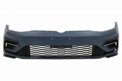 Alternative view of Støtfanger foran med sentral emblemfri gitter som passer for VW Golf 7.5 (2017-2020) R GTI Design