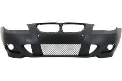Alternative view of Støtfanger foran med sentralgitter skinnende svart egnet for BMW 5-serie E60 E61 (2003-2007) M-Technik Design