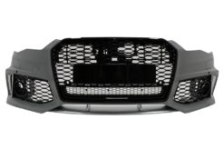 Alternative view of Støtfanger foran med sentralgitter passer for Audi A6 C7 4G Facelift (2015-2018) RS6 Design