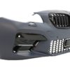 Støtfanger foran med sentralgitter egnet for BMW 5-serie F10 F11 (2011-2017) M5 2020-stil |