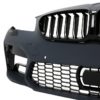 Støtfanger foran med sentralgitter egnet for BMW 5-serie F10 F11 (2011-2017) M5 2020-stil |