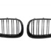 Frontstøtfanger med sentrale nyregitter Dobbelstripe egnet for BMW 5-serie E60 E61 LCI (2007-2010) M5 Design PDC 18mm | Frontstøtfanger med sentrale nyregitter Dobbelstripe egnet for BMW 5-serie E60 E61 LCI (2007-2010) M5 Design PDC 18mm |