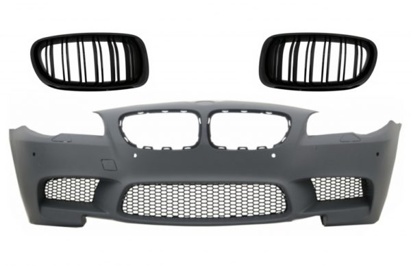 Frontstøtfanger med sentrale nyregitter egnet for BMW 5-serie F10 F11 (2011-2017) M5 Design |