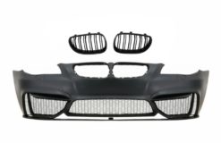 Støtfanger foran med sentrale nyregitter egnet for BMW 5-serie E60 Sedan E61 Touring (2003-2010) M4 Design