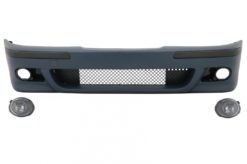 Støtfanger foran med tåkelys klar krom egnet for BMW 5-serie E39 (1995-2003) M5 Look