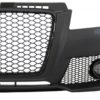 Støtfanger foran med tåkelys egnet for AUDI A3 8P 8PA Facelift RS3 Design (2009-2012) og frontlykter Drl Optic Black |