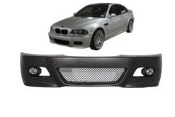 Støtfanger foran med tåkelys egnet for BMW 3-serie Coupe Cabrio Sedan Estate E46 (1998-2004) M3 Design