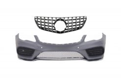 Støtfanger foran med frontgitter egnet for Mercedes Benz E-Klasse Coupe Cabriolet A207 C207 Facelift (2013-up) Sport GTR Design
