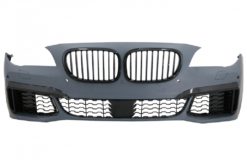 Støtfanger foran med gitter egnet for BMW 7-serie F01 F02 (2009-2015) M760 Look