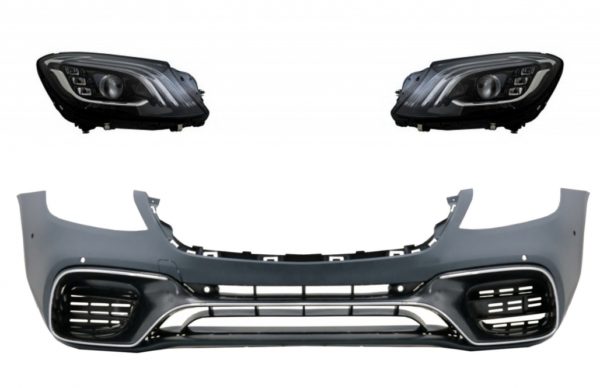 Støtfanger med frontlys Full LED OEM - Mercedes S-Klasse W222 Facelift (2013-) S63 Design |