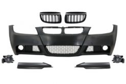 Frontstøtfanger med nyregitter og Spoilerleppe egnet for BMW 3-serie E90 E91 Sedan Touring (2004-2008) M-Technik Design