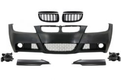 Frontstøtfanger med nyregitter og Spoilerleppe egnet for BMW 3-serie E90 E91 Sedan Touring (2004-2008) M-Technik Design