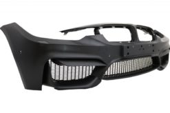 Alternative view of Støtfanger foran med nyregitter dobbel stripe egnet for BMW 3-serie F30 F31 Pre-LCI & LCI (2011-2018) M4 Design
