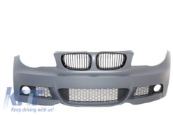 Frontstøtfanger med nyregitter egnet for BMW 1'er E81/E82 E87/E88 (2004-2011) M-tech M-Technik Design