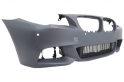 Alternative view of Frontstøtfanger med nyregitter egnet for BMW 5-serie F10 F11 LCI (2015-up) M-Technik Design med LED-tåkelys