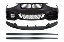 Frontfanger med leppespoiler og sideskjørt Tillegg - BMW 1-serie F20 F21 (2011-08.2014) M-Performance Design