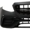 Støtfanger foran med bakre diffuser og eksosspisser Krom egnet for Mercedes E-Klasse W213 (2016-2019) E53 Design |