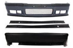 Støtfanger foran med sideskjørt egnet for BMW 3-serie E36 1992-1998 M3 Design