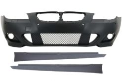 Støtfanger foran med sideskjørt egnet for BMW 5-serie E60 E61 Non-LCI (2003-2007) M-Technik Design