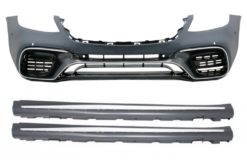 Støtfanger med sideskjørt - Mercedes S-Klasse W222 Facelift Long Version (2017-) S63 Design