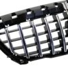 Sentralgitter foran egnet for MERCEDES CLA C117 X117 W117 (2013-2018) CLA45 GT-R Panamericana Design Svart Krom | Sentralgitter foran egnet for MERCEDES CLA C117 X117 W117 (2013-2018) CLA45 GT-R Panamericana Design Svart Krom |