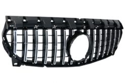Alternative view of Sentralgitter foran egnet for Mercedes CLA C117 X117 W117 Facelift (2016-2018) CLA45 GT-R Panamericana Design Black Chrome