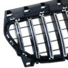 Sentralgitter foran egnet for Mercedes CLA C117 X117 W117 Facelift (2016-2018) CLA45 GT-R Panamericana Design Black Chrome | Sentralgitter foran egnet for Mercedes CLA C117 X117 W117 Facelift (2016-2018) CLA45 GT-R Panamericana Design Black Chrome |