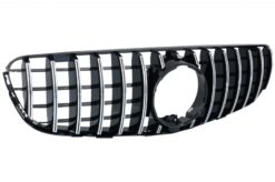 Alternative view of Sentralgitter foran passer for Mercedes GLC X253 C253 (2015-2018) GT R Panamericana Look Chrome