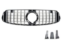 Sentralgitter foran egnet for Mercedes GLC X253 C253 Facelift (2020-up) GTR Panamericana Design Black Chrome