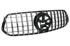 Alternative view of Sentralgitter foran egnet for Mercedes GLE SUV W167 V167 GLE Coupe C167 Sport Package (2019-Up) GTR Panamericana Design Glossy Black og Chrome