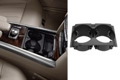 Koppholder foran egnet for Mercedes E-Klasse W212 S212 (2009-2016) Svart