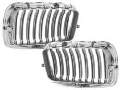 frontgrill egnet for BMW E36 3-serien 91-96_chrome