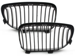 Frontgrill egnet for BMW E87 1er 07-11 Glossy Black