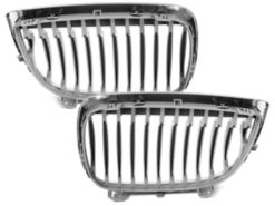 frontgrill egnet for BMW E87 1er 05-07_chrome