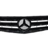 Frontgitter egnet for MERCEDES Benz C-Klasse S204 Limousine Station Wagon (2007-2014) Avangarde Chrome & Black | Diederichs
