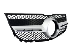 Alternative view of Frontgitter egnet for MERCEDES Benz GLK-Klasse X204 (2013-2015) Silver Design