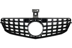 Frontgitter egnet for Mercedes C-Klasse C63 Design W204 S204 Limousine Station Wagon (2007-2014) GT-R Panamericana Design Svart