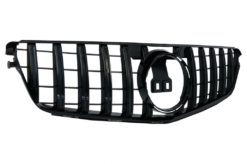 Frontgitter egnet for Mercedes C-Klasse W204 S204 Limousine Station Wagon (2007-2014) GT-R Panamericana Design Svart