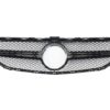 Frontgitter egnet for MERCEDES C-Klasse W205 S205 C205 A205 (2014-2018) C63 Design Sølv |
