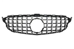 Frontgitter egnet for MERCEDES C-Klasse W205 S205 C205 A205 (2014-2018) GT-R Panamericana Design Uten Kamera