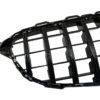 Frontgitter egnet for Mercedes C-Klasse W205 S205 C205 S205 (2014-2018) GT-R Panamericana Design Black With 360 Camera |
