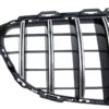 Frontgitter egnet for Mercedes C-Klasse W205 S205 C205 (2014-2018) GT-R Panamericana Design Black Chrome With 360 Camera |