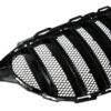Frontgitter egnet for Mercedes C-Klasse W205 Sedan S205 T-Modell A205 Cabriolet C205 Coupe Facelift (03.2018-2020) Svart | Frontgitter egnet for Mercedes C-Klasse W205 Sedan S205 T-Modell A205 Cabriolet C205 Coupe Facelift (03.2018-2020) Svart |