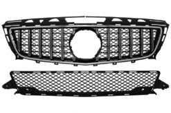 Frontgitter egnet for Mercedes CLS W218 C118 (2011-2014) X218 Shooting Brake (2012-2014) GT-R Panamericana Design