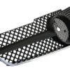 Frontgitter egnet for Mercedes E-Klasse C207 W207 A207 (2009-2012) Coupe Cabrio SL-Look Black |