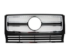 Frontgitter egnet for Mercedes G-Klasse W463 (1990-2014) New G65 Design Chrome Edition