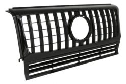 Alternative view of Frontgitter egnet for Mercedes G-Klasse W463 (1990-2014) Ny G63 GT-R Panamericana Design Piano Black